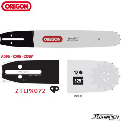 Oregon 188VXLGK095 Chain Bar 18 Inches - .325 - 1.5mm