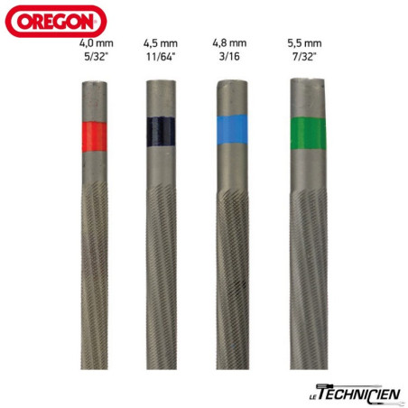 Oregon Lime de Chaîne de Scie 70505-1, Une 5.2mm - 13/64