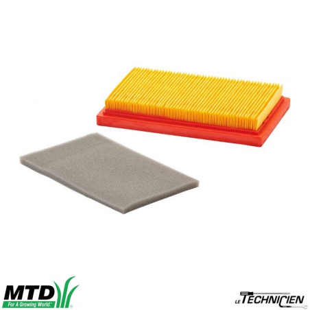 MTD 95110298 Ensemble de Filtre et pré-Filtre à Air (Non-Original 30-166)